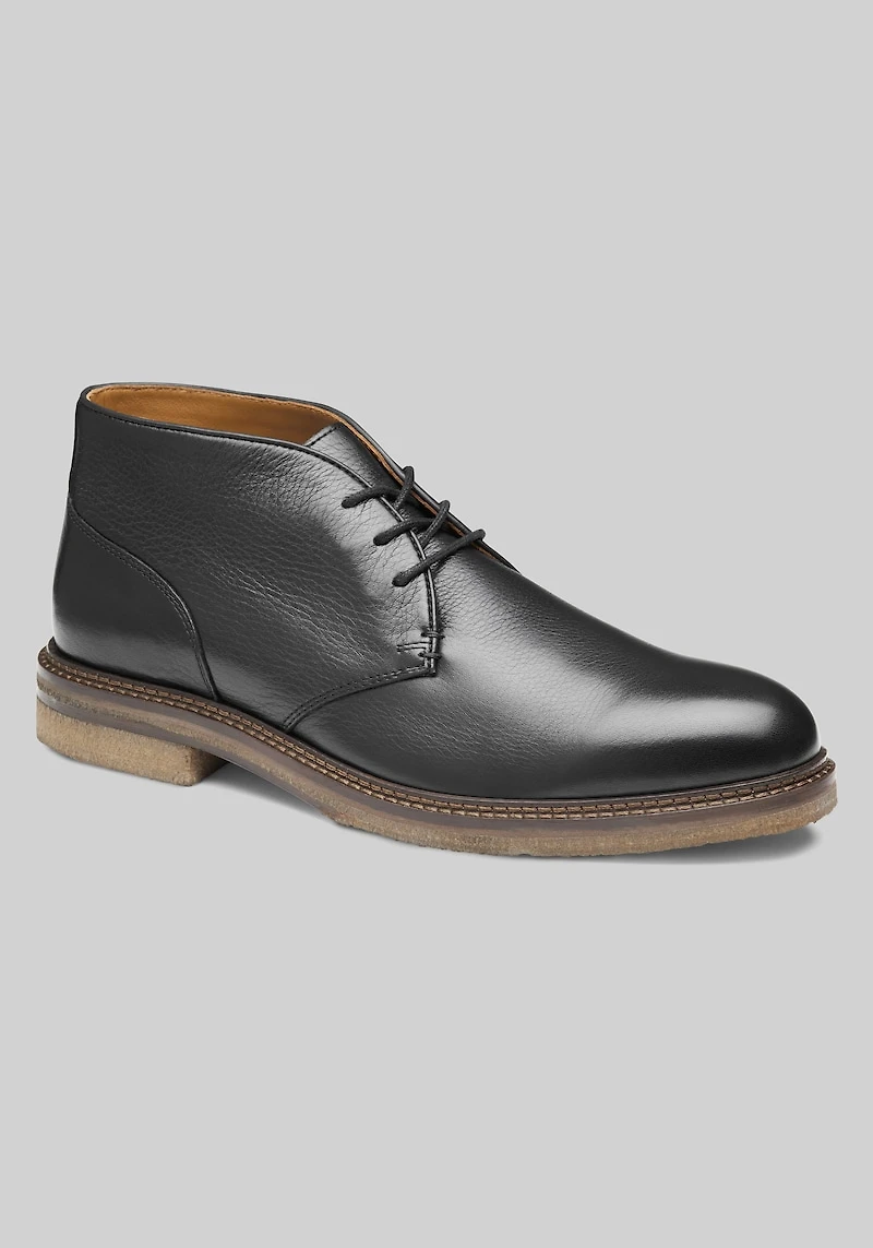 Johnston & Murphy Men's Calder Chukka Boots at Jos. A. Bank, Black