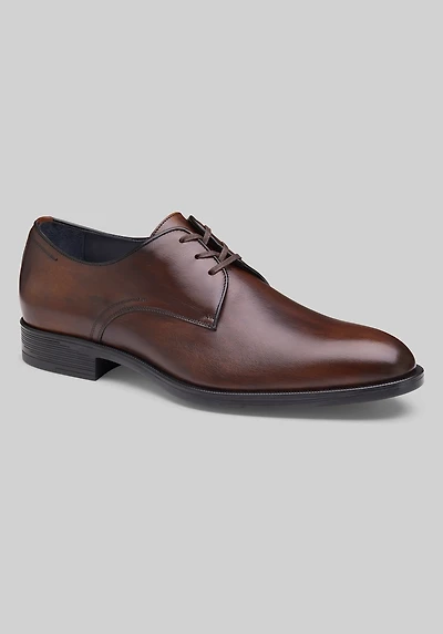 Johnston & Murphy Men's Flynch Plain Toe Oxfords at Jos. A. Bank, Brown/Mahogany
