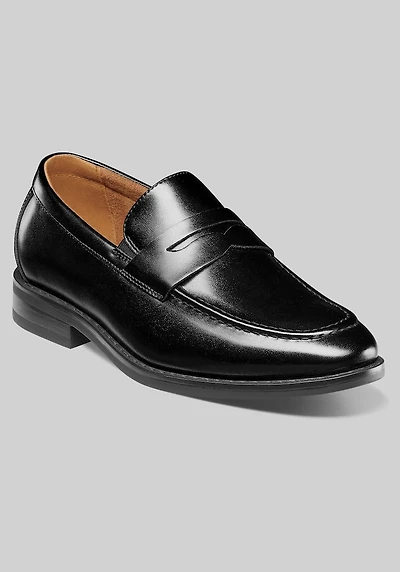 Florsheim Men's Rucci Jr. Boys Moc Toe Penny Loafers at Jos. A. Bank, Black