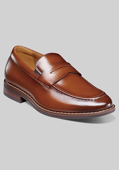 Florsheim Men's Rucci Jr. Boys Moc Toe Penny Loafers at Jos. A. Bank, Brown/Cognac