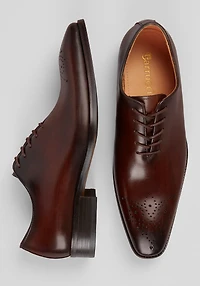 Carrucci Men's Hand-Burnished Dress Oxfords at Jos. A. Bank, Brown/Chestnut