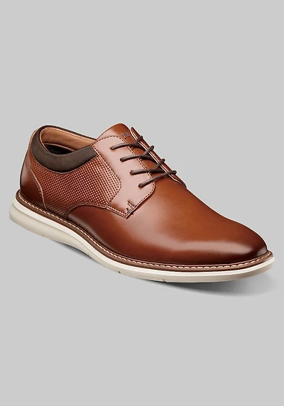 Nunn Bush Men's Chase Plain Toe Oxfords at Jos. A. Bank, Brown/Cognac