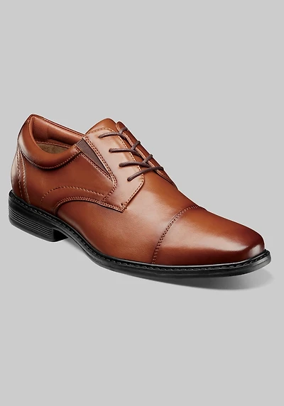 Nunn Bush Men's Stark Cap Toe Oxfords at Jos. A. Bank, Brown/Cognac