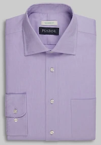 Men's Jos. A. Bank Tailored Fit Spread Collar Oxford Solid Dress Shirt at Jos. A. Bank, Purple