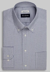 Men's Jos. A. Bank Traditional Fit Check Dress Shirt at Jos. A. Bank, Grey