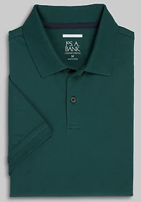 Men's Jos. A. Bank Tailored Fit Comfort Stretch Pique Polo at Jos. A. Bank, Green