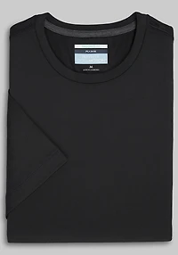 Men's Traveler COOLMOTION Tailored Fit Cool Tech Crew Neck Shirt at Jos. A. Bank, Jet Black