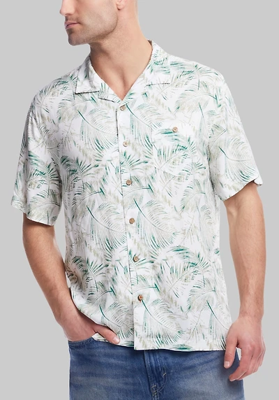 Men's Weatherproof Vintage Traditional Fit Camp Shirt at Jos. A. Bank, Green