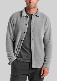 Men's Traditional Fit Shirt Jacket at Jos. A. Bank, Grey