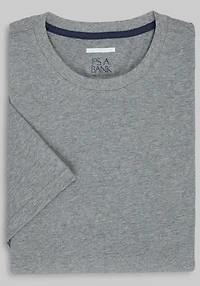 Men's Jos. A. Bank Tailored Fit Jersey Tee at Jos. A. Bank, Grey Heather