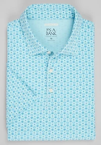 Men's Jos. A. Bank Tailored Fit Pique Polo Shirt at Jos. A. Bank, Blue