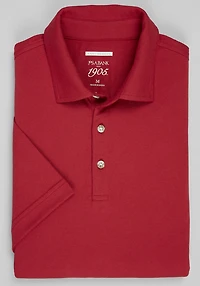 Men's 1905 Collection Tailored Fit Polo Shirt at Jos. A. Bank, Red/Scooter