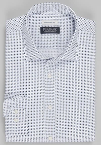 Men's Jos. A. Bank Traditional Fit Mini Diamonds Casual Shirt at Jos. A. Bank, Blue