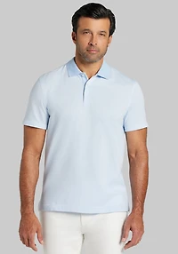 Men's Jos. A. Bank Traditional Fit Jacquard Polo at Jos. A. Bank, Blue/Windsurfer