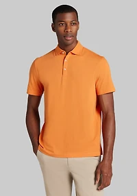 Men's 1905 Collection Tailored Fit Solid Polo Shirt at Jos. A. Bank, Jaffa Orange