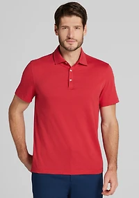 Men's 1905 Collection Tailored Fit Solid Polo Shirt at Jos. A. Bank, Red