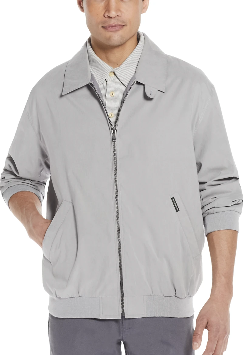 Men's Weatherproof Tailored Fit Golf Jacket at Jos. A. Bank, Light Grey