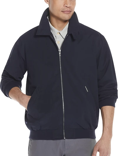 Men's Weatherproof Tailored Fit Golf Jacket at Jos. A. Bank, Blue/Navy