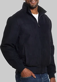 Men's Weatherproof Tailored Fit Bomber Jacket at Jos. A. Bank, Black
