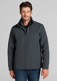Men's Jos. A. Bank Tailored Fit Car Coat at Jos. A. Bank, Dark Grey