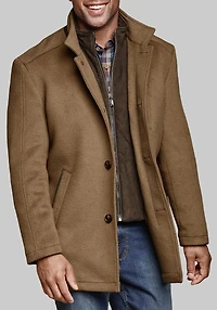 Men's Johnston & Murphy Tailored Fit Upton Car Coat at Jos. A. Bank, Camel/Tan