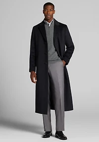 Men's Jos. A. Bank Traditional Fit Long Topcoat at Jos. A. Bank, Charcoal/Grey