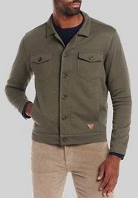 Men's Weatherproof Vintage Tailored Fit Twill Jacket at Jos. A. Bank, Green/Olive