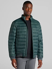 Men's Traveler® Collection Tailored Fit Puffer Jacket at Jos. A. Bank, Green Gables