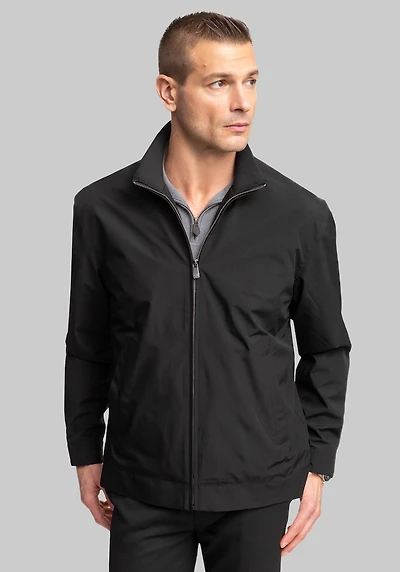 Men's Hart Schaffner Marx Ryan Lightweight Bomber at Jos. A. Bank, Black