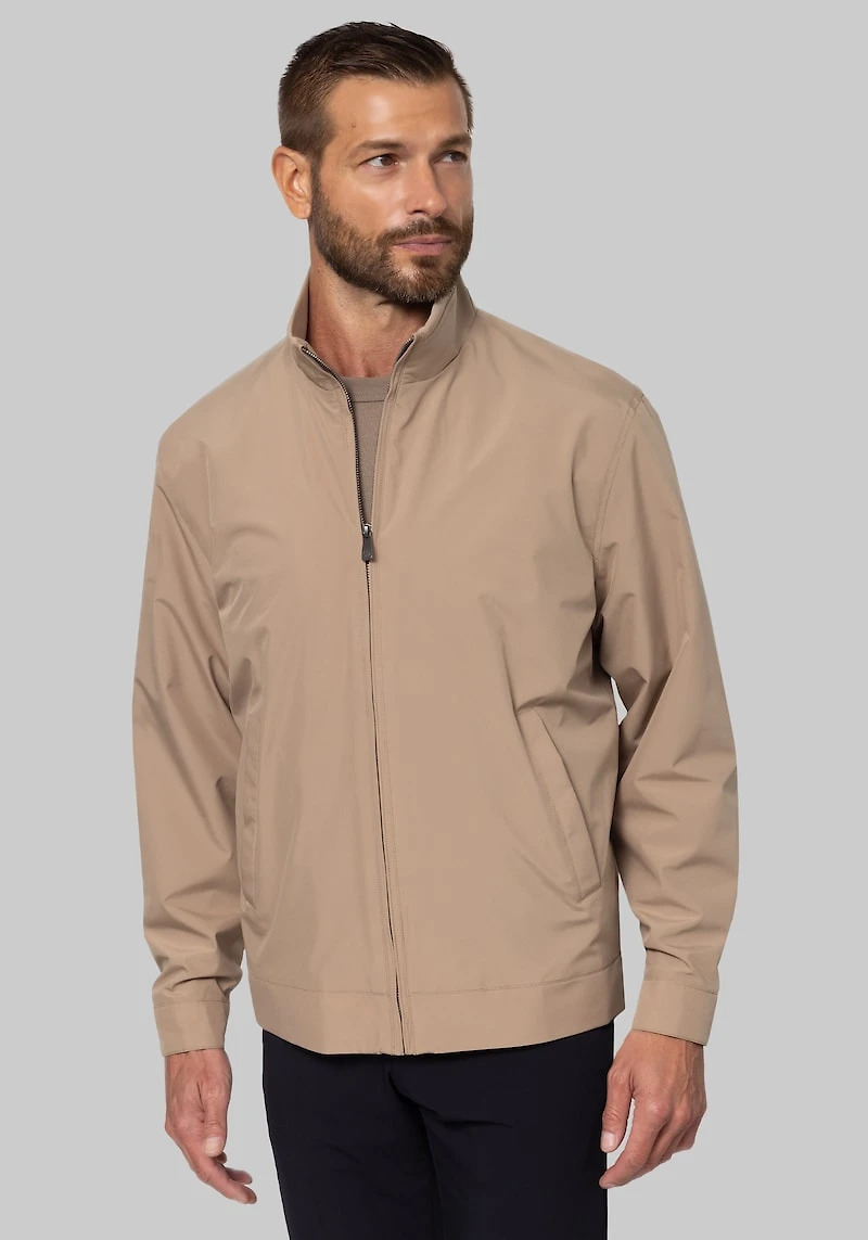Men's Hart Schaffner Marx Ryan Lightweight Bomber at Jos. A. Bank, Tan