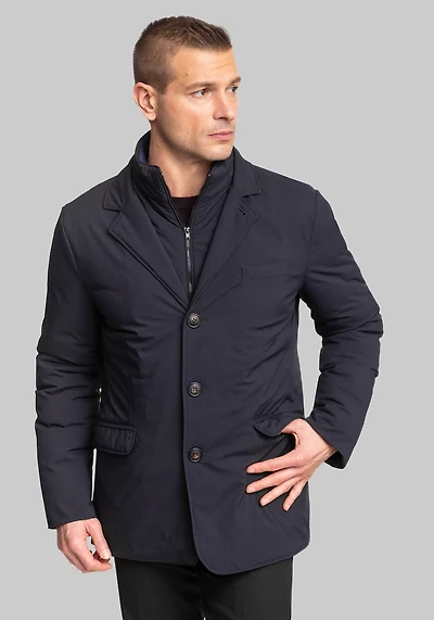Men's Hart Schaffner Marx Summit Insulated Jacket at Jos. A. Bank, Blue/Navy
