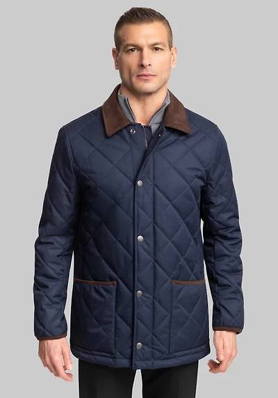 Men's Hart Schaffner Marx Erikson Insulated Jacket at Jos. A. Bank, Blue/Navy