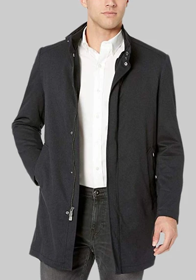 Men's Hart Schaffner Marx Bryce-CS Raincoat at Jos. A. Bank, Blue/Navy