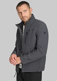 Men's Calvin Klein Tailored Fit Classic Soft Shell Jacket at Jos. A. Bank, Charcoal/Grey