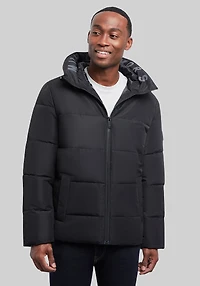 Men's Michael Kors Midweight Puffer Jacket at Jos. A. Bank, Black