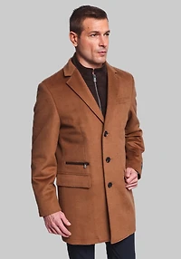 Men's Hart Schaffner Marx Ellington Topcoat at Jos. A. Bank, Camel/Tan