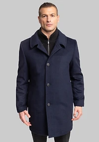 Men's Hart Schaffner Marx Macbeth Topcoat at Jos. A. Bank, Blue/Navy