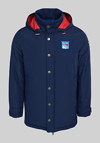 Men's NHL® New York Rangers Tailored Fit Coach's Jacket at Jos. A. Bank, Blue/Navy