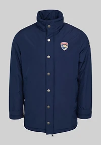 Men's NHL® Florida Panthers Tailored Fit Coach's Jacket at Jos. A. Bank, Blue/Navy