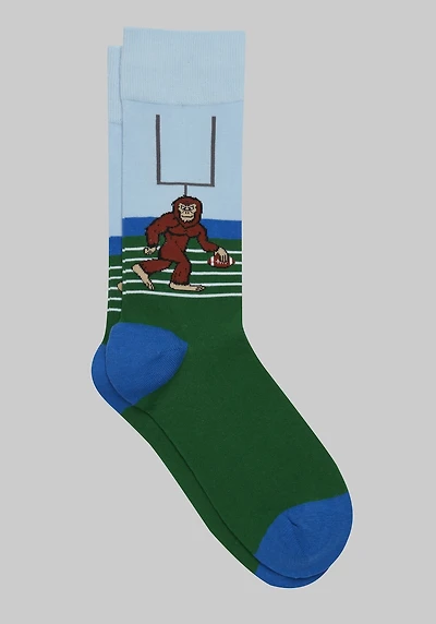 Men's Jos. A. Bank Big Foot & Football Socks at Jos. A. Bank, Light Blue,