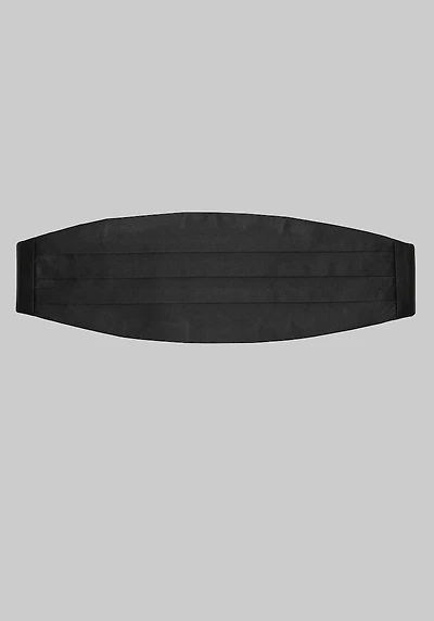 Men's Jos. A. Bank Solid Cummerbund at Jos. A. Bank, Black,