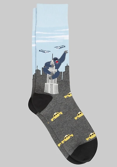 Men's Jos. A. Bank King Kong Socks at Jos. A. Bank, Blue/Cerulean,