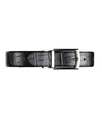 Men's Jos. A. Bank Reversible Crocodile Embossed Belt at Jos. A. Bank, Black