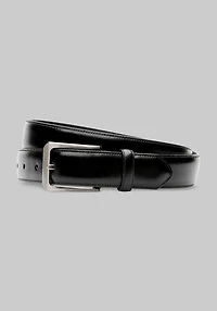 Men's Jos. A. Bank Glazed Leather Belt at Jos. A. Bank, Black