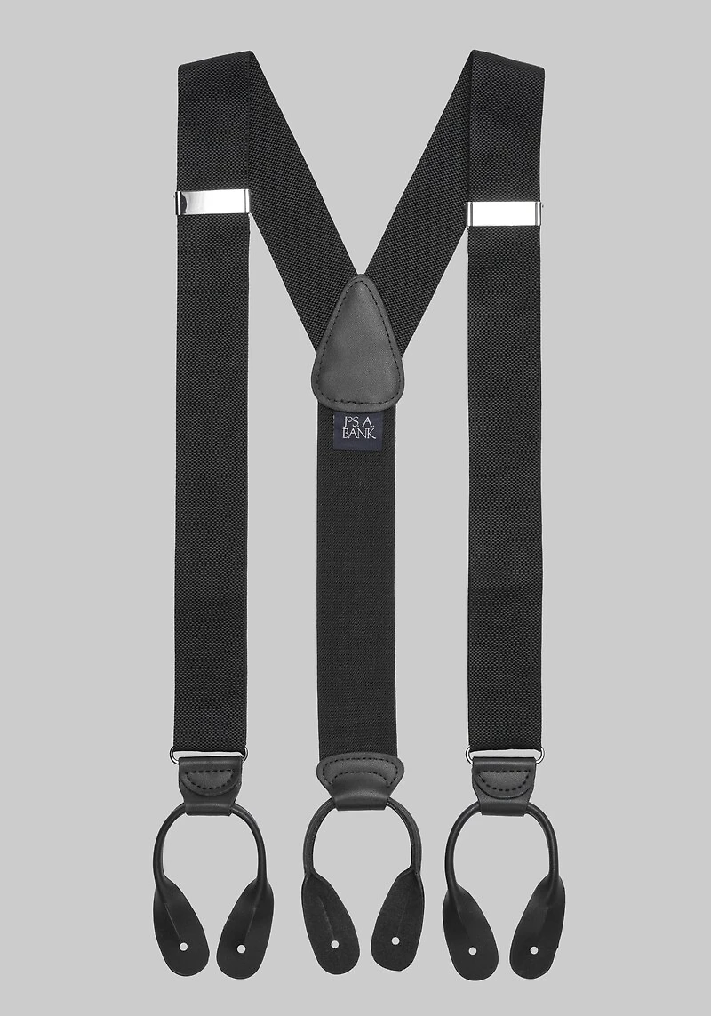 Men's Jos. A. Bank Oxford Brace Suspenders at Jos. A. Bank, Black,