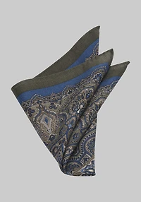 Men's Jos. A. Bank Persian Pocket Square at Jos. A. Bank, Green,