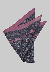 Men's Jos. A. Bank Medallion Pocket Square at Jos. A. Bank, Pink,