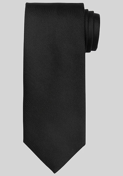 Men's Traveler Collection Solid Tie at Jos. A. Bank, Black