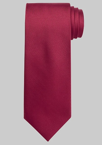 Men's Traveler Collection Solid Tie at Jos. A. Bank, Red