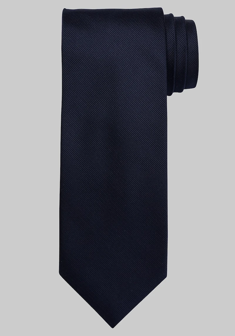 Men's Traveler Collection Solid Tie at Jos. A. Bank, Blue/Navy